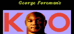 George foreman's KO boxing